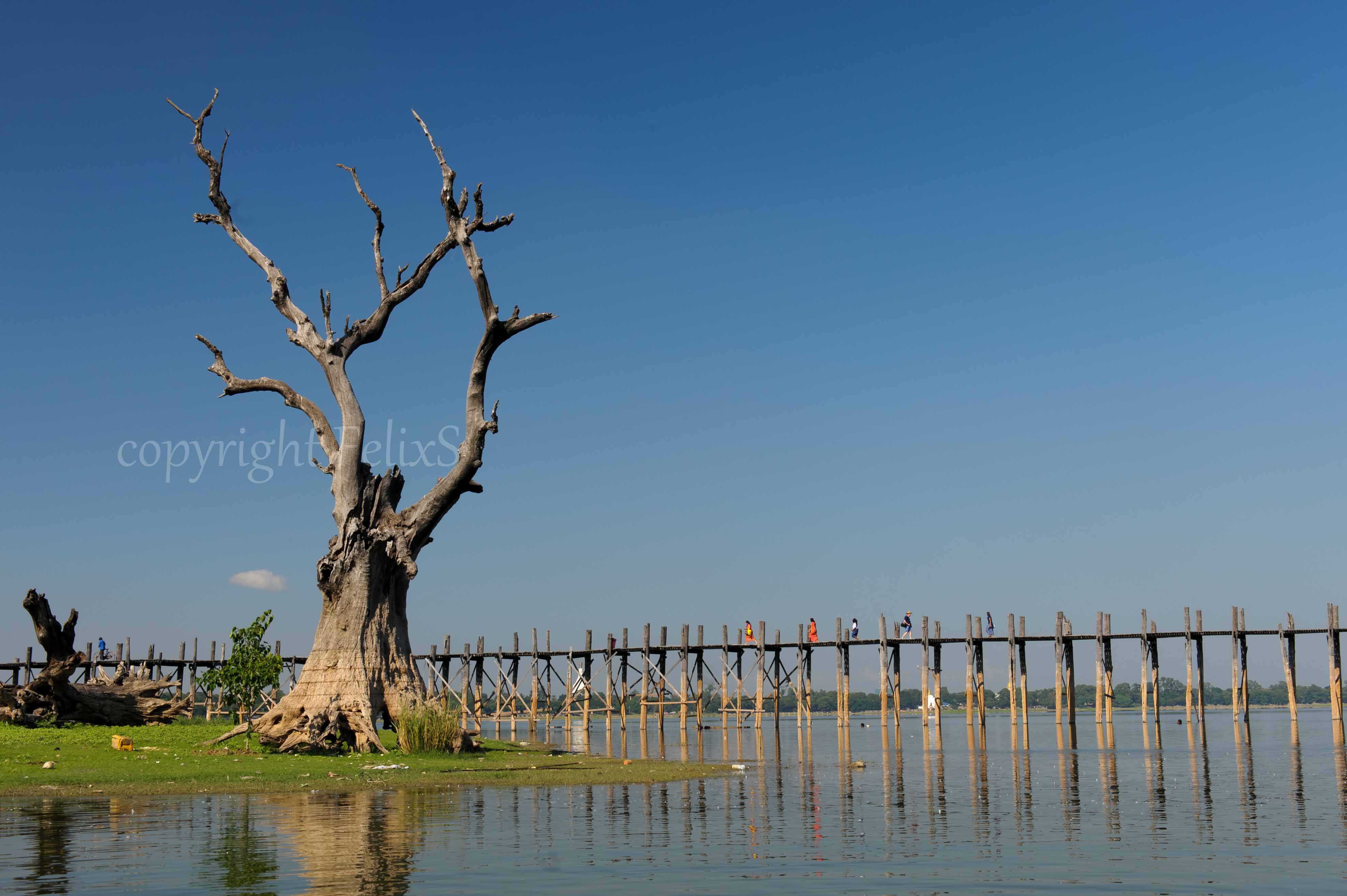 myanmar U Bein Bridge